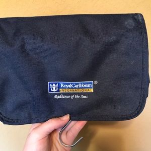Royal Caribbean travel makeup bag